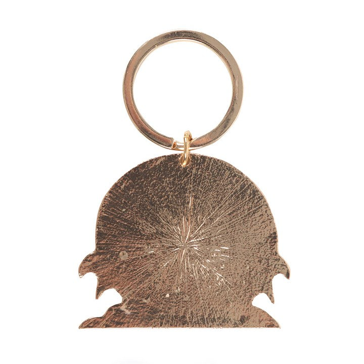 In My Witch Era Bat Cat and Moon Enamel Keyring