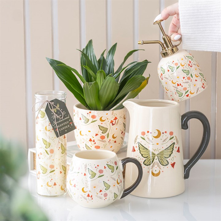 Fairy Wing Ceramic Flower Jug