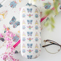 Floral Bug Print Glasses Case