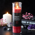 Love Red Rose Magic Spell Tube Candle