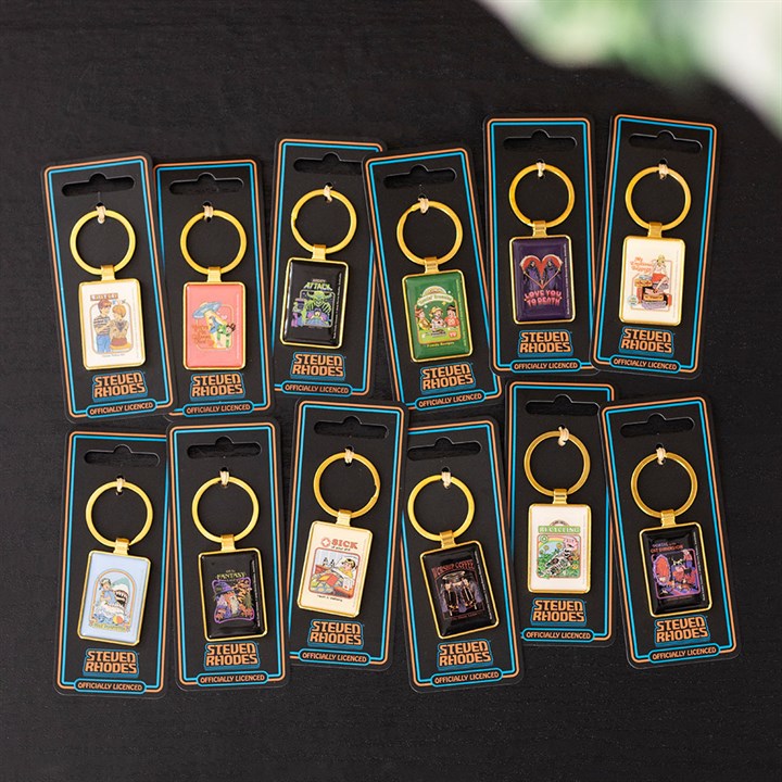 The Cat Dimension Keyring by Steven Rhodes